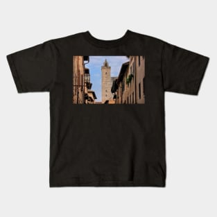 The Towers of San Gimignano Kids T-Shirt